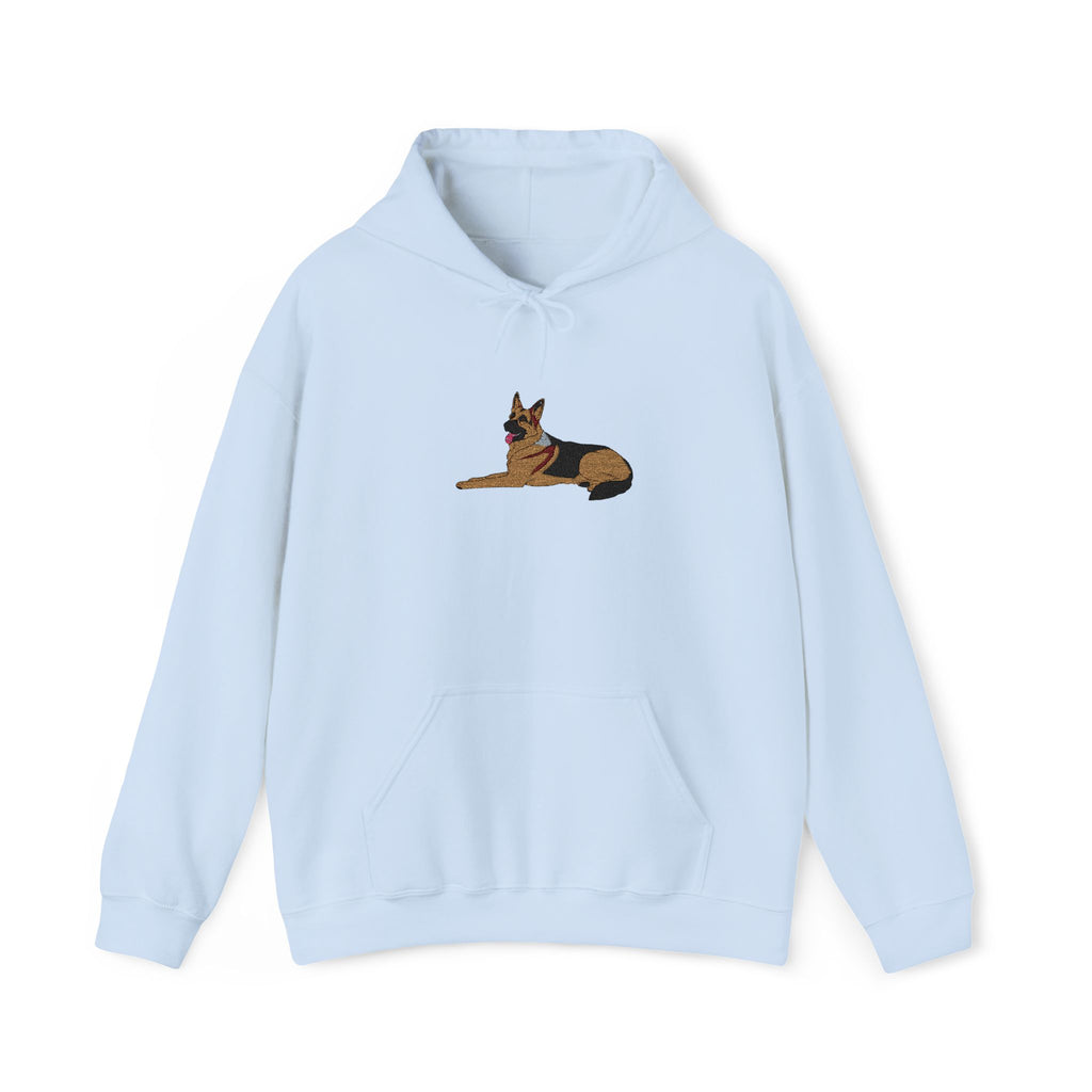 Bluza z dużym haftem zwierzaka, z kapturem