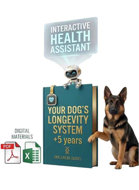 Dog Longevity System 🧬 (Interactive Excel Assistant + 2026 PDF Guide 📘)